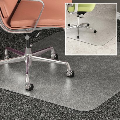 DuoMat Carpet/Hard Floor Chairmat CM23442FDUO