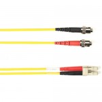 Black Box Duplex Fiber Optic Patch Network Cable FOCMRSM-002M-STLC-YL