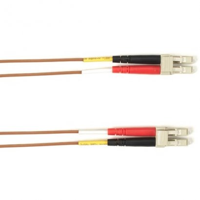 Black Box Duplex Fiber Optic Patch Network Cable FOCMP10-010M-LCLC-BR