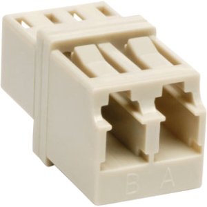 Tripp Lite Duplex Multimode Fiber Optic Coupler, LC/LC N455-000-PM