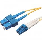 Duplex Singlemode 8.3/125 Fiber Patch Cable (LC/SC), 20 m (65 ft) N366-20M
