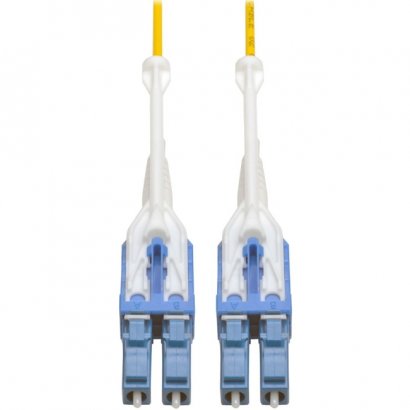 Tripp Lite Duplex Singlemode 8.3/125 Fiber Patch Cable, Push/Pull Tabs, 3 m N370-03M-T