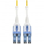Tripp Lite Duplex Singlemode 8.3/125 Fiber Patch Cable, Push/Pull Tabs, 3 m N370-03M-T