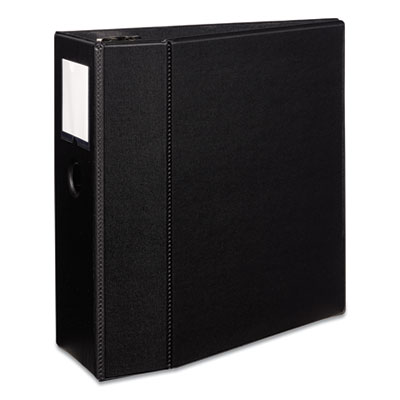 Avery Durable Non-View Binder with DuraHinge and EZD Rings, 3 Rings, 5" Capacity, 11 x 8.5, Black, (8901
