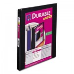 Avery Durable View Binder w/Slant Rings, 11 x 8 1/2, 1/2" Cap, Black AVE17001