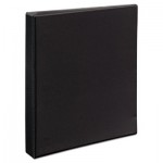 Avery Durable View Binder with DuraHinge and EZD Rings, 3 Rings, 1" Capacity, 11 x 8.5, Black, (9300) AVE09300