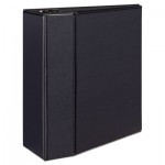 Avery Durable View Binder with DuraHinge and EZD Rings, 3 Rings, 5" Capacity, 11 x 8.5, Black, (9900) AVE09900