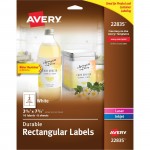 Avery Durable Water-resistant Labels 22835