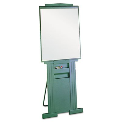 Quartet Duramax Portable Presentation Easel, Adjusts 39" to 72" High, Plastic, Gray QRT200E