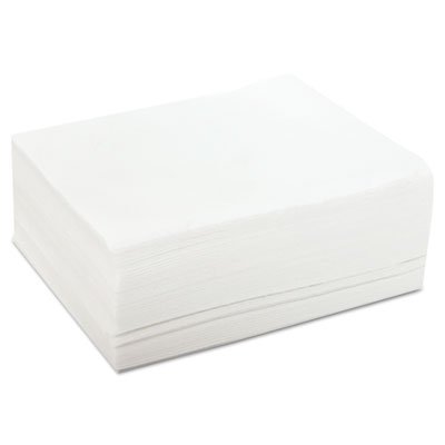 CHI 8785 DuraWipe Towels, 12 x 13 1/2, White, 50 Wipers/Pack, 20 Packs/Carton CHI8785