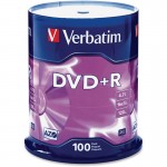 Verbatim DVD+R 4.7GB 16x 100pk Spindle 95098