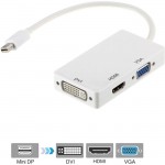 Axiom DVI/HDMI/Mini DisplayPort/VGA A/V Cable 3N1MDP2HVD-AX