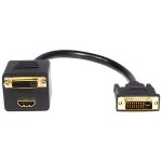 StarTech DVI to DVI/HDMI Splitter Cable DVISPL1DH