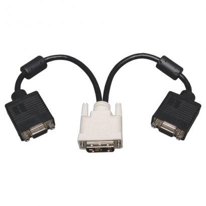 Tripp Lite DVI to VGA Splitter Cable P120-001-2