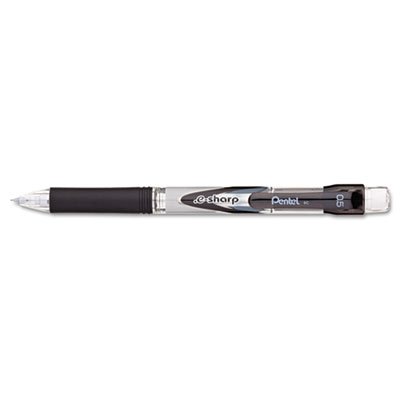 Pentel e-Sharp Mechanical Pencil, .5 mm, Black Barrel PENAZ125A