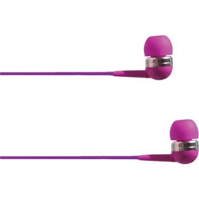 4XEM Ear Bud Headphone Purple 4XIBUDPL