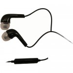 4XEM Earbud Earphones For Samsung Galaxy/Tab (Black) 4XSAMEARBK