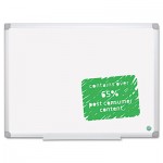 Mastervision Earth Easy-Clean Dry Erase Board, White/Silver, 36x48 BVCMA0500790