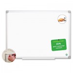 Mastervision Earth Easy-Clean Dry Erase Board, White/Silver, 24x36 BVCMA0300790