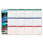House of Doolittle Earthscapes Nature Scene Reversible/Erasable Yearly Wall Calendar, 24 x 37, 2016 HOD393