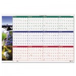 House of Doolittle Earthscapes Nature Scene Reversible/Erasable Yearly Wall Calendar, 32 x 48, 2016 HOD3931