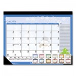 House of Doolittle Earthscapes Seasonal Desk Pad Calendar, 18.5 x 13, 2021 HOD1396