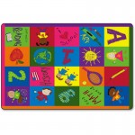 Easy Care Primary Pictures Rug CE19428W