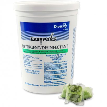 Diversey Easy Paks Detergent/Disinfectant 5412135CT