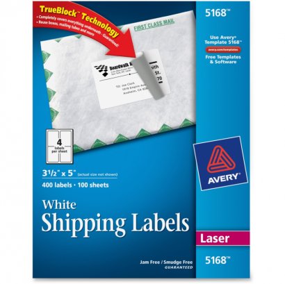 Avery Easy Peel Address Label 5168