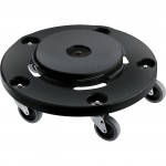 Rubbermaid Commercial Easy Twist Round Dolly 264000BKCT