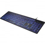 Adesso EasyTouch 2x Large Print Illuminated LED Keyboard AKB-139EB