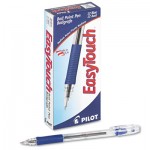 Pilot EasyTouch Ball Point Stick Pen, Blue Ink, 1mm, Dozen PIL32011
