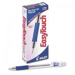 Pilot EasyTouch Ball Point Stick Pen, Blue Ink, .7mm, Dozen PIL32002