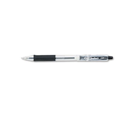Pilot EasyTouch Retractable Ball Point Pen, Black Ink, 1mm, Dozen PIL32220