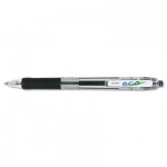 Zebra ECO Jimnie Clip Retractable Ballpoint Pen, Black Ink, Medium, Dozen ZEB22510