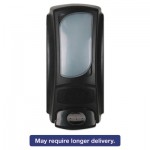 Eco Smart Flex Amenity Dispenser for 15 oz Refills, 4 x 3.1 x 7.9, Black, 6/Ctn DIA15055CT