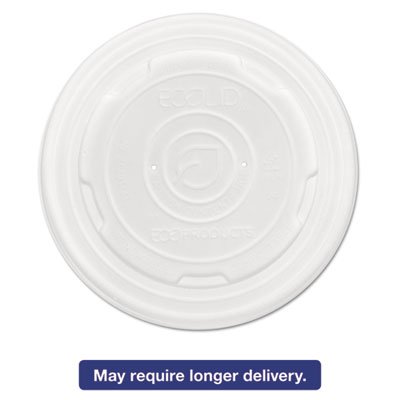 ECP EPECOLIDSPL EcoLid Renew & Comp Food Container Lids, F/12,16, 32oz, 50/PK, 10 PK/CT ECOEPECOLIDSPL