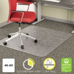 deflecto EconoMat Occasional Use Chair Mat for Low Pile, 46 x 60, Clear DEFCM11442F