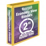 Samsill Economy 2" Round-Ring View Binder 18561
