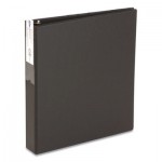 Avery Economy Non-View Binder with Round Rings, 3 Rings, 2" Capacity, 11 x 8.5, Black, (4501) AVE04501
