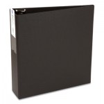 Avery Economy Non-View Binder with Round Rings, 3 Rings, 3" Capacity, 11 x 8.5, Black, (4601) AVE04601