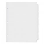 UNV20835 Economy Tab Dividers, 5-Tab, Letter, White, 36 Sets/Box UNV20835