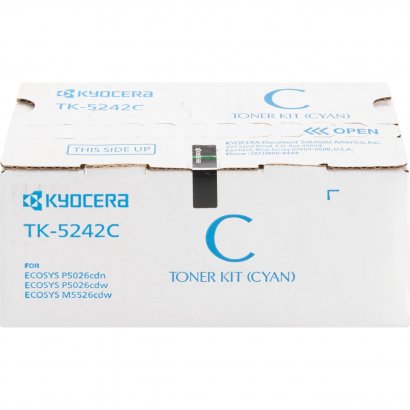 Kyocera Ecosys P5026/M5526 Toner Cartridge TK-5242C