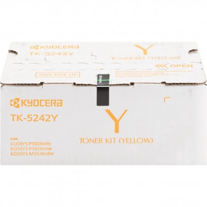 Kyocera Ecosys P5026/M5526 Toner Cartridge TK-5242Y