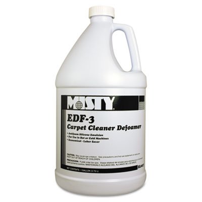 MISTY EDF-3 Carpet Cleaner Defoamer, 1 gal. Bottle, 4/Carton AMR1038773