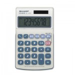 Sharp EL240SB Handheld Business Calculator, 8-Digit LCD SHREL240SAB