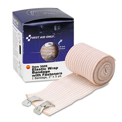 FAE-3009 Elastic Bandage Wrap, 2" x 5yds, Latex-Free FAO3009