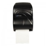 San Jamar Electronic Touchless Roll Towel Dispenser, 11.75 x 9 x 15.5, Black Pearl SJMT1390TBK
