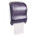 Electronic Touchless Roll Towel Dispenser, 11 3/4 x 9 x 15 1/2, Black SJMT1300TBK