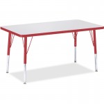 Berries Elem. Ht. Gray Top Rectangular Table 6478JCE008